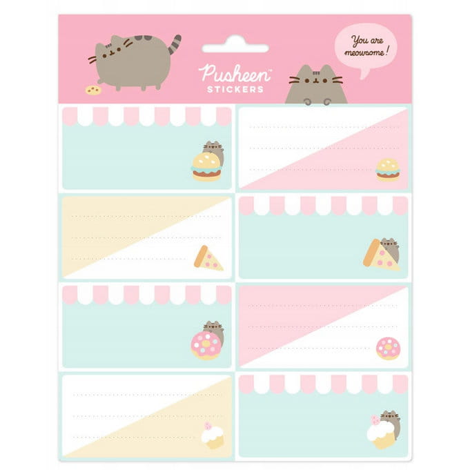 Pusheen Naklejki na zeszyty [Foodie] [ELE0279]