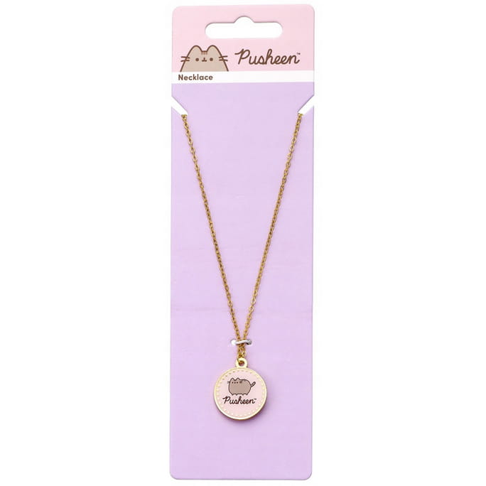 Pusheen Naszyjnik łososiowy [PTCN0102]