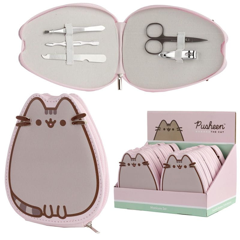 Pusheen zestaw do manicure [NAIL117]