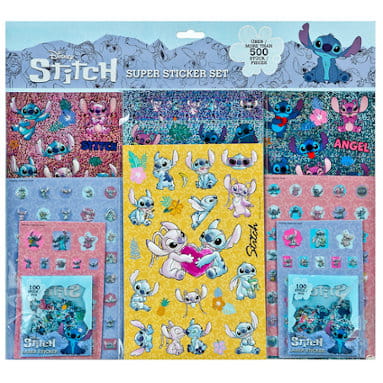 Stitch Zestaw naklejek 500 [STLI0034]