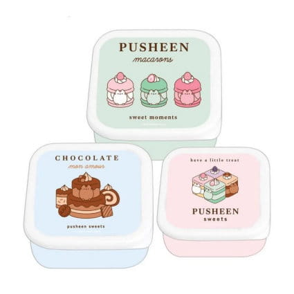 Pusheen Pojemniki plastikowe 3 w 1 [Sweets] [PUSW6366]