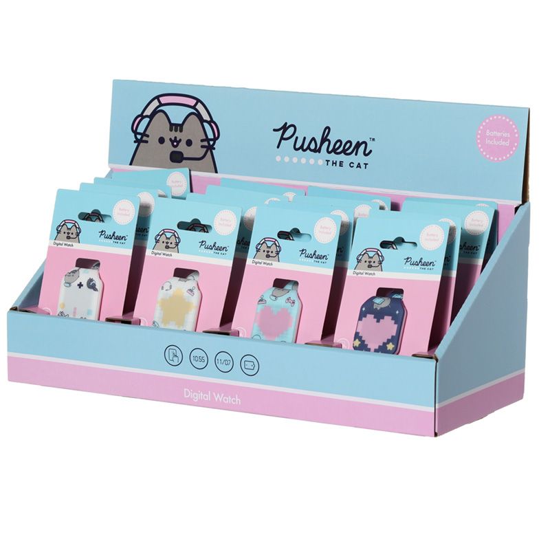 Pusheen Zegarek silikonowy 4 wzory [WATC19]